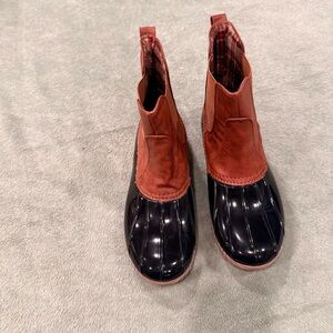 Yoki Women's Winter & Rain Boots - Brown and Black size 9